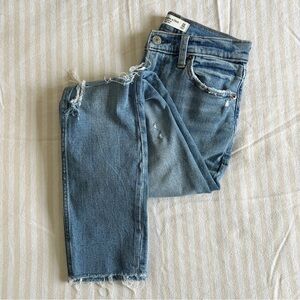 Abercrombie & Fitch Women’s Distressed Skinny Jeans Size 00 | 24